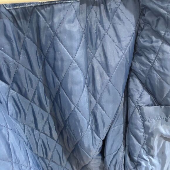 Vintage Wrangler Hero Warner Brothers Space Jam Quilted Jean Denim Jacket - Picture 7 of 9